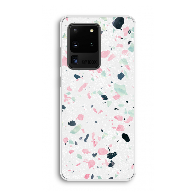 Terrazzo N°3: Samsung Galaxy S20 Ultra Transparant Hoesje