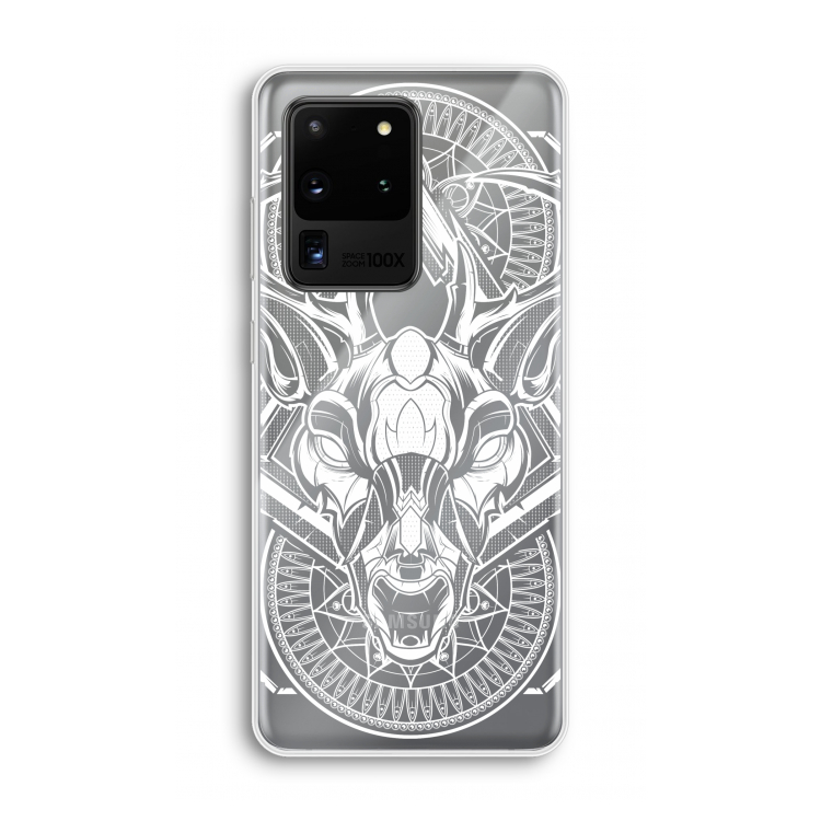 Oh Deer: Samsung Galaxy S20 Ultra Transparant Hoesje