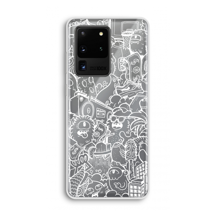 Vexx City #2: Samsung Galaxy S20 Ultra Transparant Hoesje