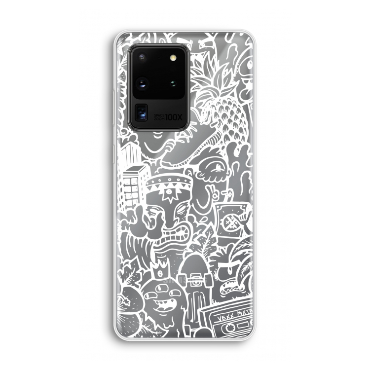 Vexx Mixtape #2: Samsung Galaxy S20 Ultra Transparant Hoesje
