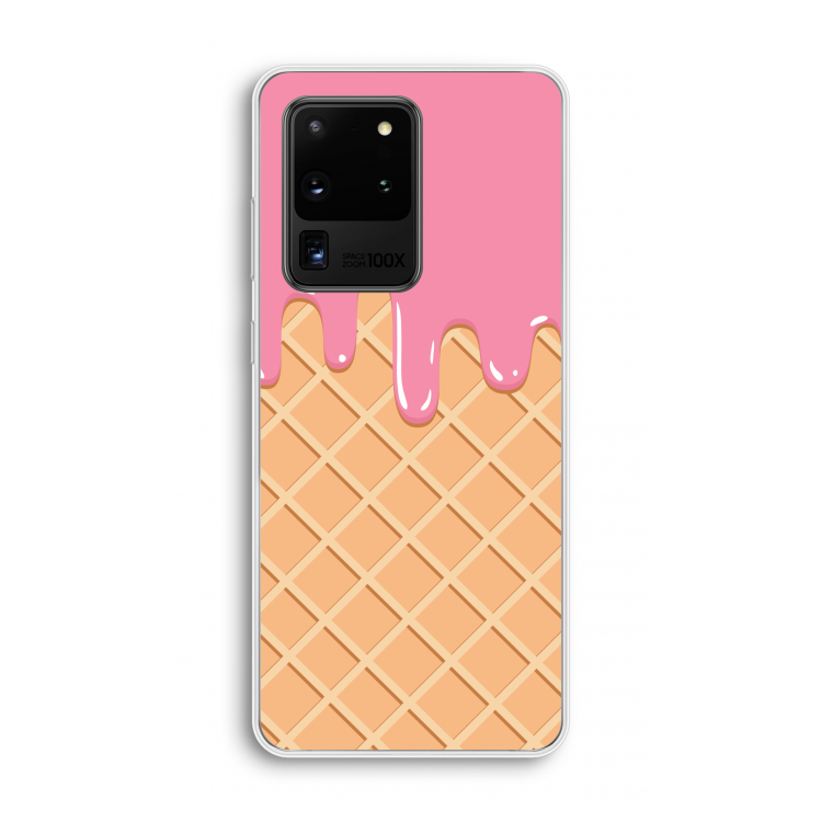 Ice cream: Samsung Galaxy S20 Ultra Transparant Hoesje