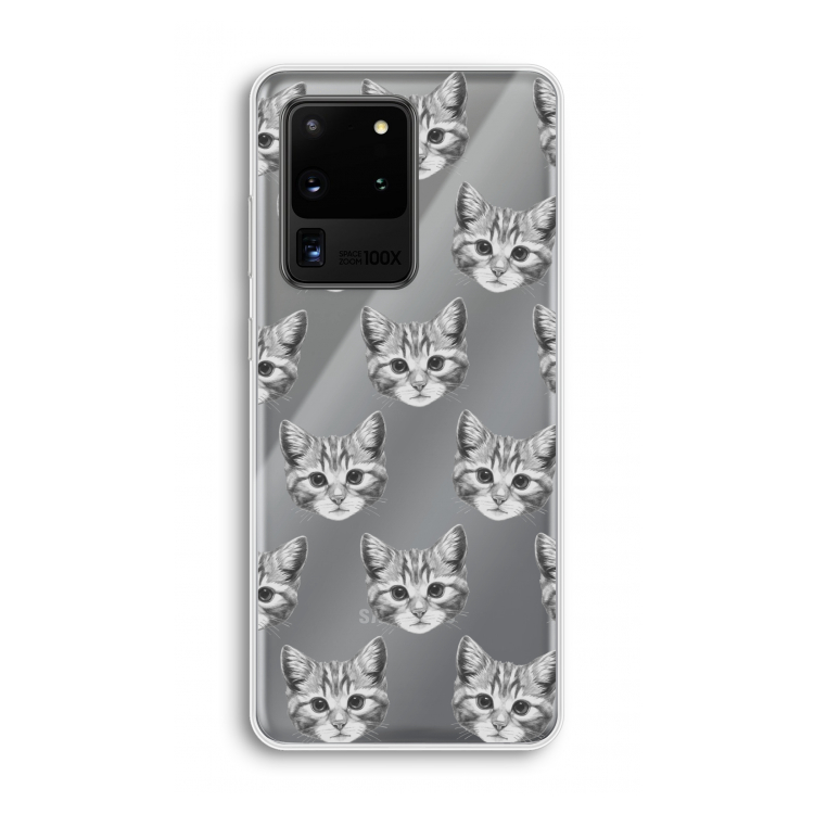 Kitten: Samsung Galaxy S20 Ultra Transparant Hoesje