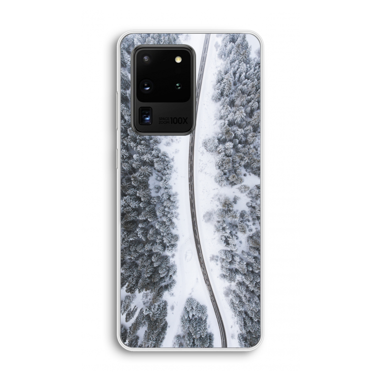 Snøfall: Samsung Galaxy S20 Ultra Transparant Hoesje