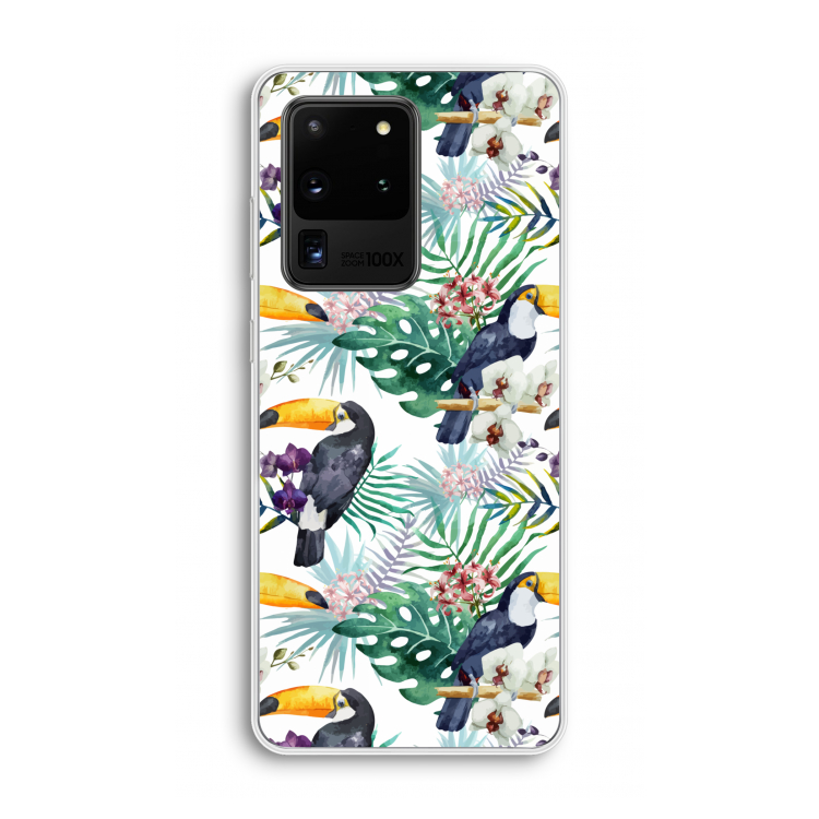 Tukans: Samsung Galaxy S20 Ultra Transparant Hoesje
