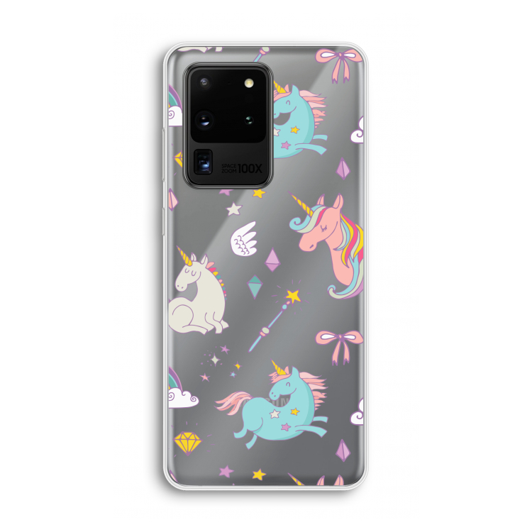 Fantasiewereld: Samsung Galaxy S20 Ultra Transparant Hoesje
