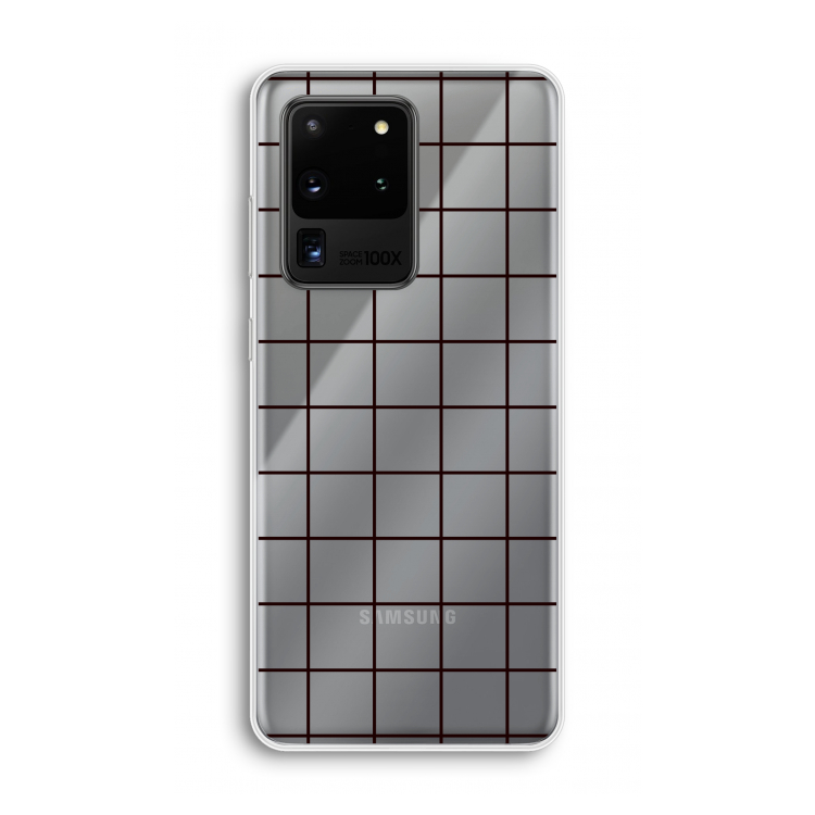 Rooster: Samsung Galaxy S20 Ultra Transparant Hoesje