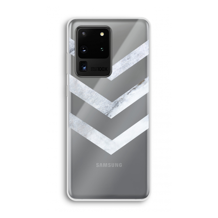 Marmeren pijlen: Samsung Galaxy S20 Ultra Transparant Hoesje