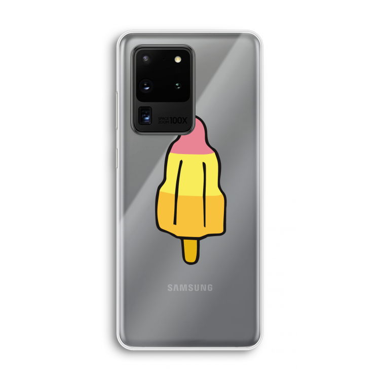 Raketijsje: Samsung Galaxy S20 Ultra Transparant Hoesje