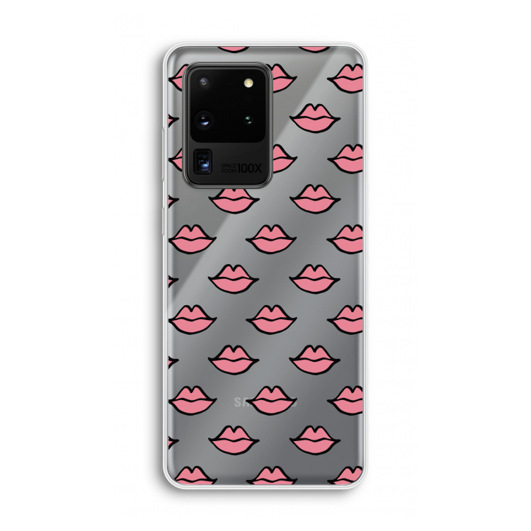 Lipjes: Samsung Galaxy S20 Ultra Transparant Hoesje
