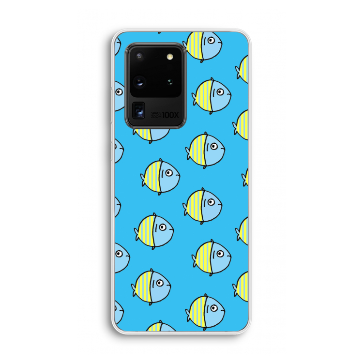 Visjes: Samsung Galaxy S20 Ultra Transparant Hoesje