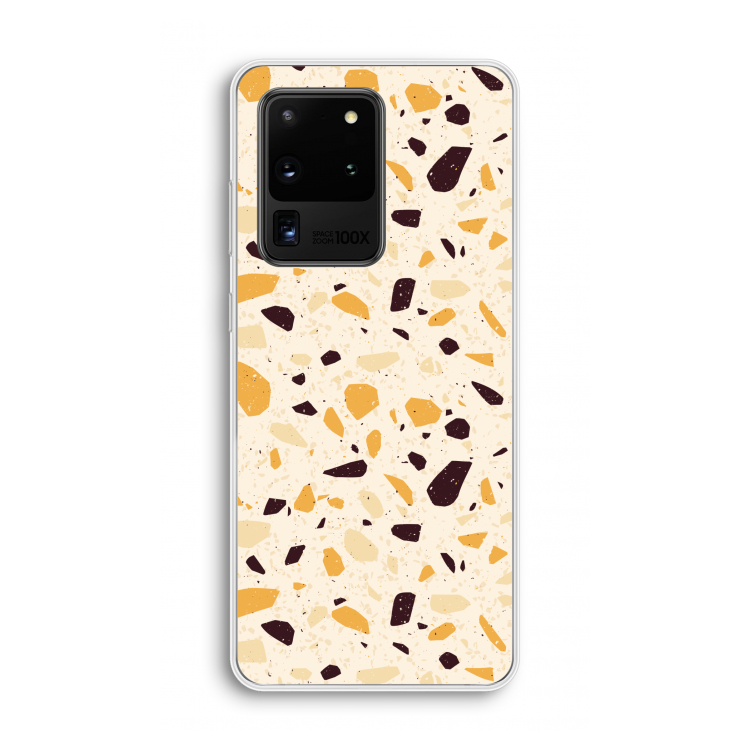 Terrazzo N°13: Samsung Galaxy S20 Ultra Transparant Hoesje