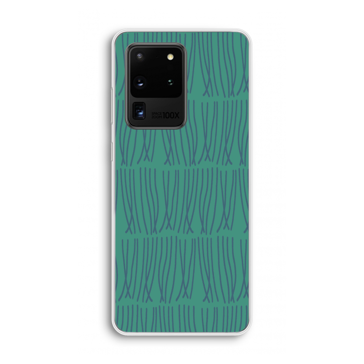 Swirls: Samsung Galaxy S20 Ultra Transparant Hoesje