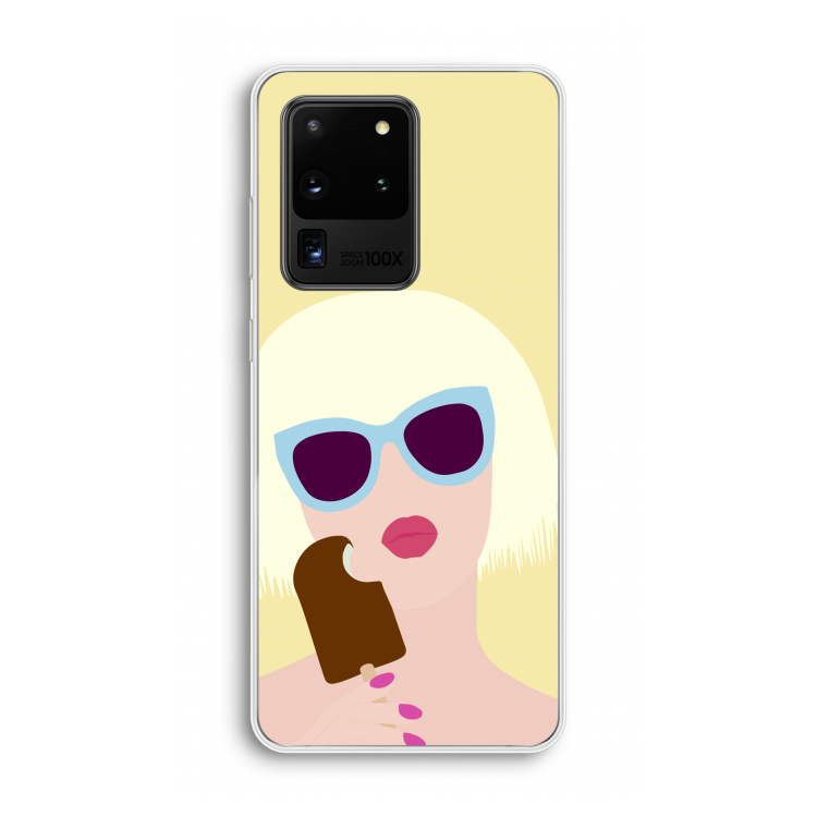 Ice cream: Samsung Galaxy S20 Ultra Transparant Hoesje