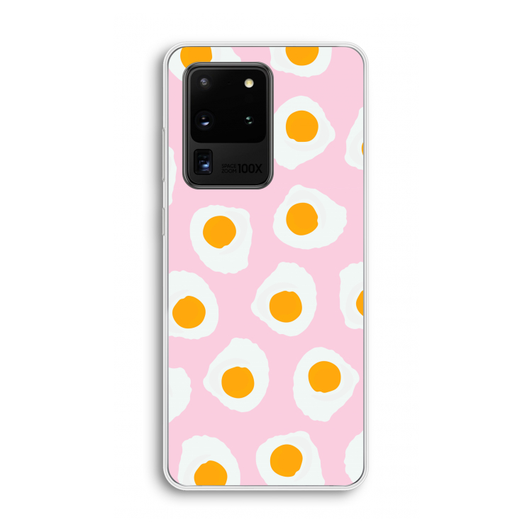 Dancing eggs: Samsung Galaxy S20 Ultra Transparant Hoesje