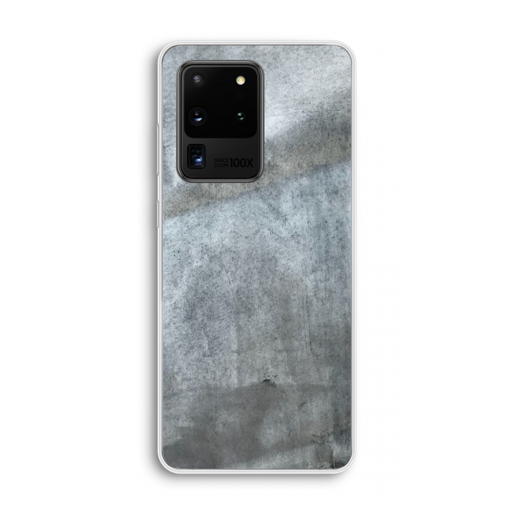 Grey Stone: Samsung Galaxy S20 Ultra Transparant Hoesje