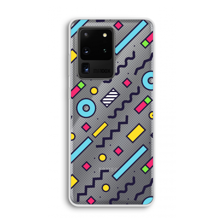 8-bit N°8: Samsung Galaxy S20 Ultra Transparant Hoesje
