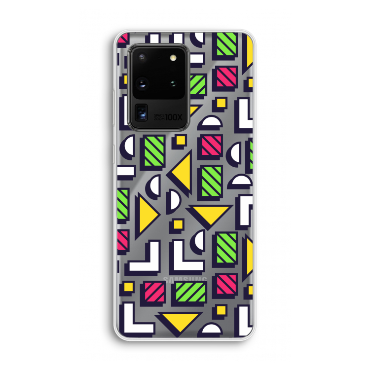 8-bit N°4: Samsung Galaxy S20 Ultra Transparant Hoesje