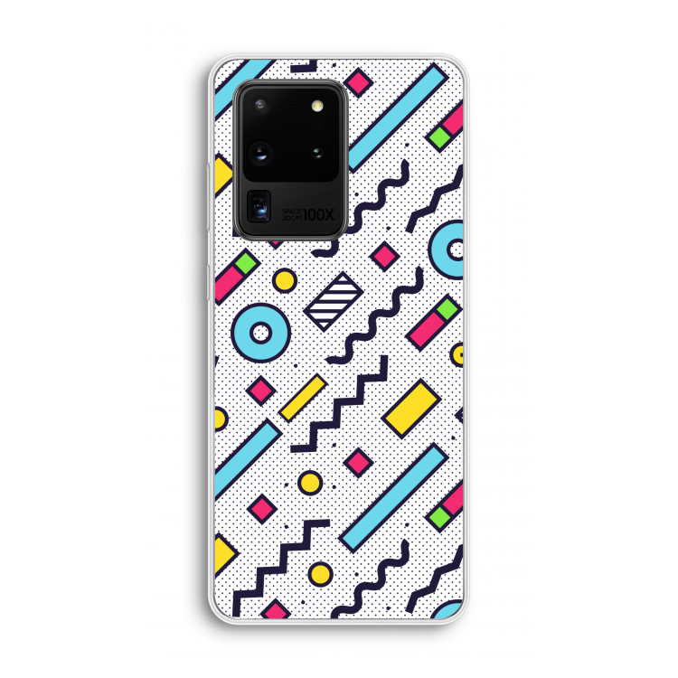 8-bit N°8: Samsung Galaxy S20 Ultra Transparant Hoesje