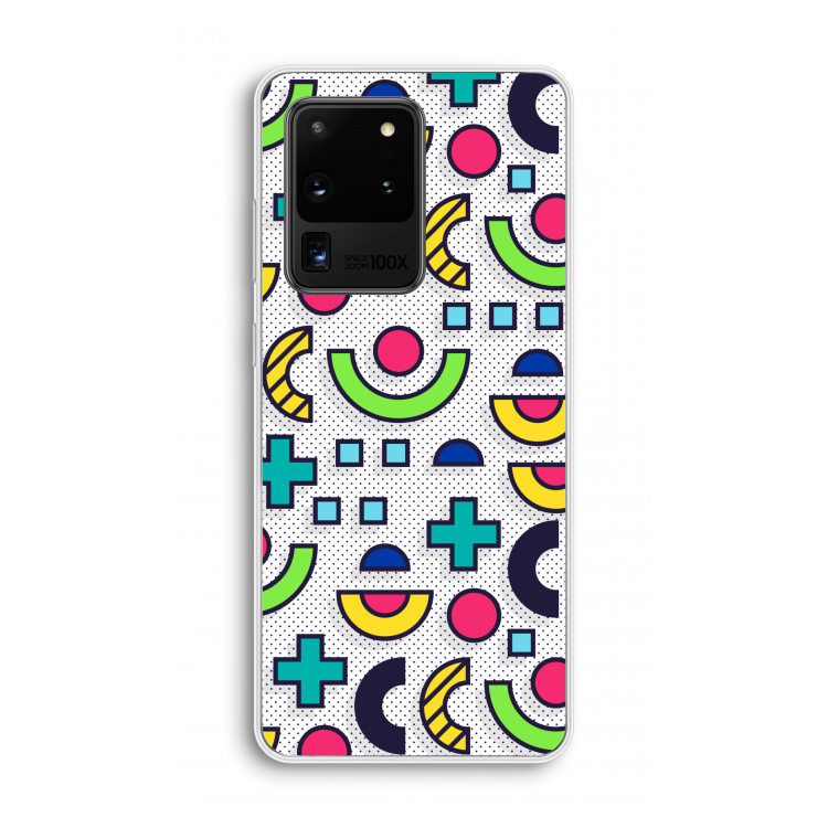 8-bit N°6: Samsung Galaxy S20 Ultra Transparant Hoesje