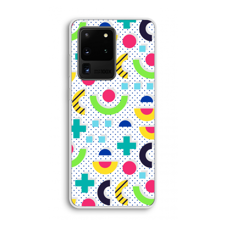 8-bit N°1: Samsung Galaxy S20 Ultra Transparant Hoesje