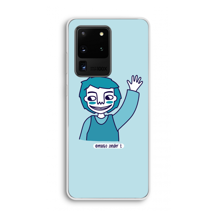 Zwaai: Samsung Galaxy S20 Ultra Transparant Hoesje