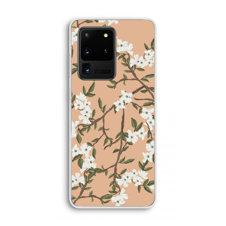 Blossoming spring: Samsung Galaxy S20 Ultra Transparant Hoesje