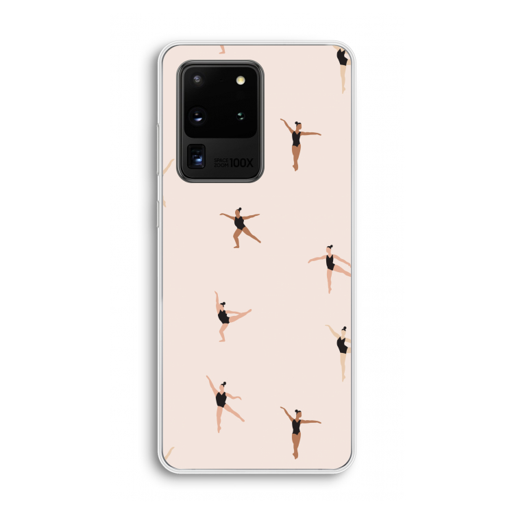 Dancing #1: Samsung Galaxy S20 Ultra Transparant Hoesje
