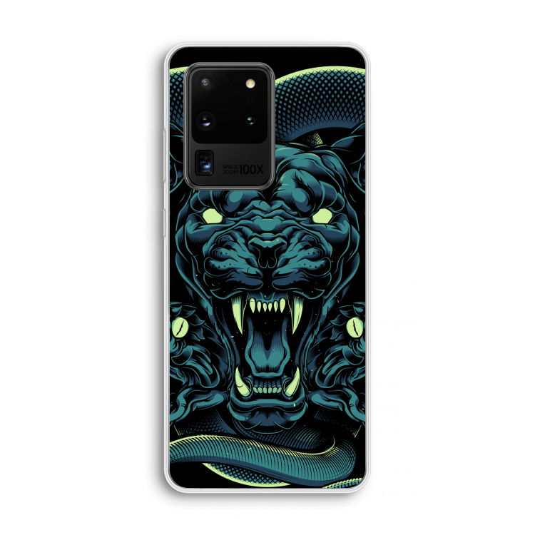 Cougar and Vipers: Samsung Galaxy S20 Ultra Transparant Hoesje