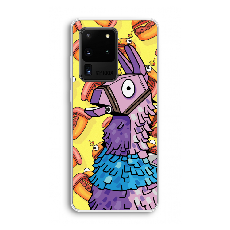 Loot Burger: Samsung Galaxy S20 Ultra Transparant Hoesje