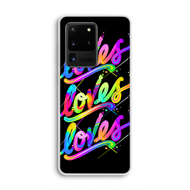 Loves: Samsung Galaxy S20 Ultra Transparant Hoesje