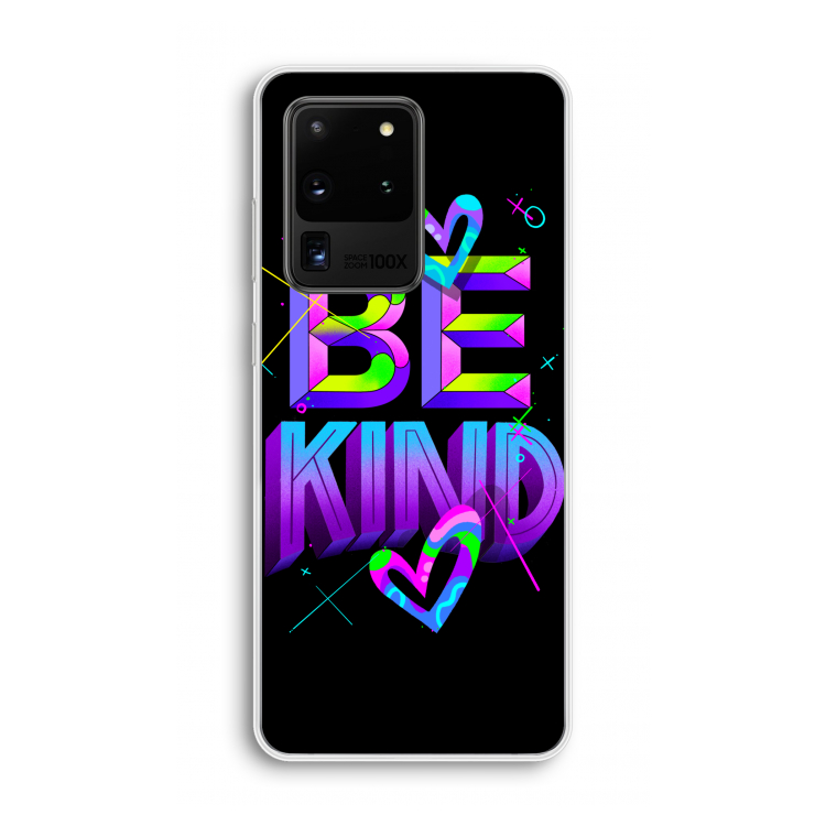 Be Kind: Samsung Galaxy S20 Ultra Transparant Hoesje