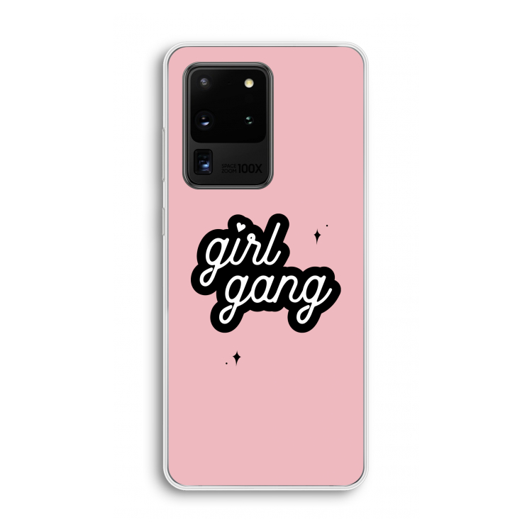Girl Gang: Samsung Galaxy S20 Ultra Transparant Hoesje