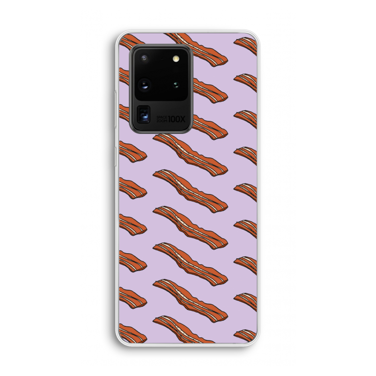 Bacon to my eggs #2: Samsung Galaxy S20 Ultra Transparant Hoesje