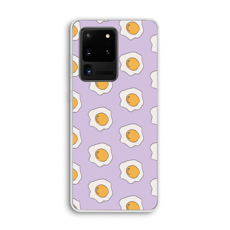 Bacon to my eggs #1: Samsung Galaxy S20 Ultra Transparant Hoesje