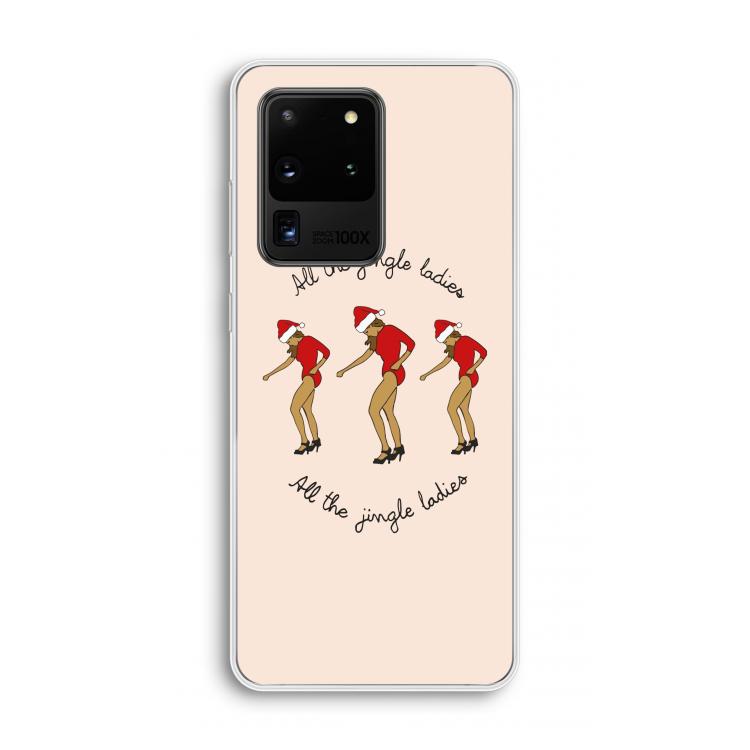 Jingle Ladies: Samsung Galaxy S20 Ultra Transparant Hoesje