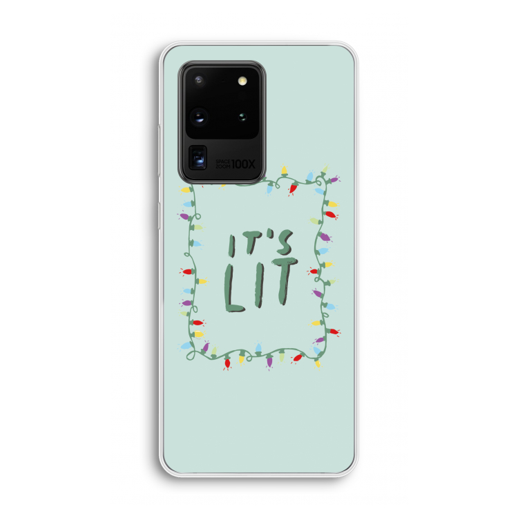 It's Lit: Samsung Galaxy S20 Ultra Transparant Hoesje