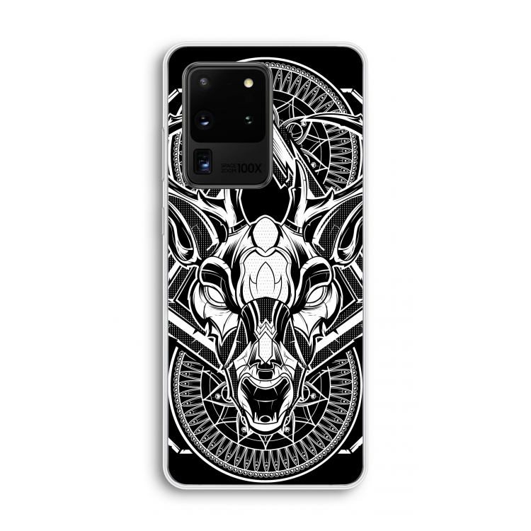 Oh Deer: Samsung Galaxy S20 Ultra Transparant Hoesje