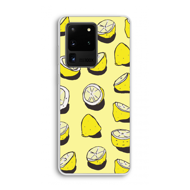 When Life Gives You Lemons...: Samsung Galaxy S20 Ultra Transparant Hoesje
