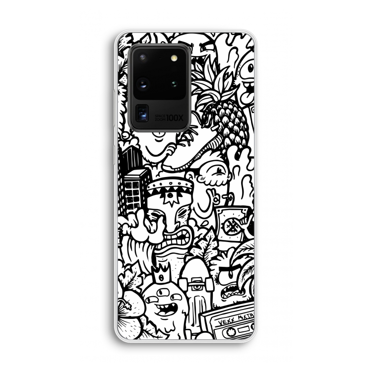 Vexx Mixtape #2: Samsung Galaxy S20 Ultra Transparant Hoesje