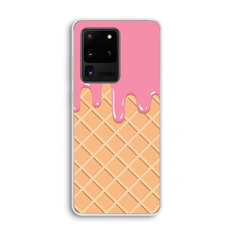 Ice cream: Samsung Galaxy S20 Ultra Transparant Hoesje