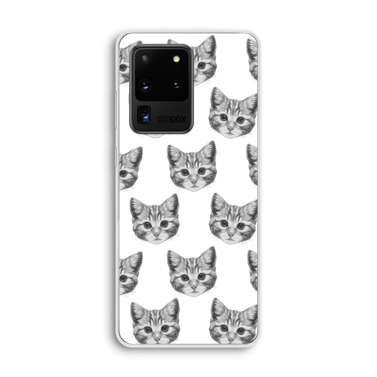 Kitten: Samsung Galaxy S20 Ultra Transparant Hoesje