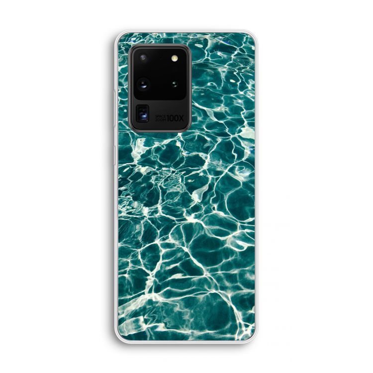 Weerkaatsing water: Samsung Galaxy S20 Ultra Transparant Hoesje