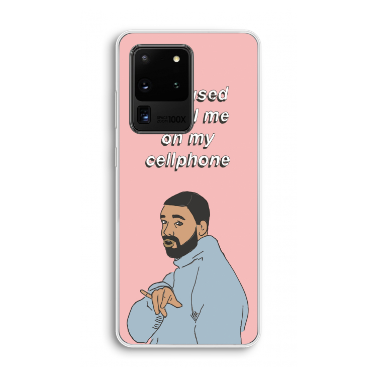 Hotline bling: Samsung Galaxy S20 Ultra Transparant Hoesje