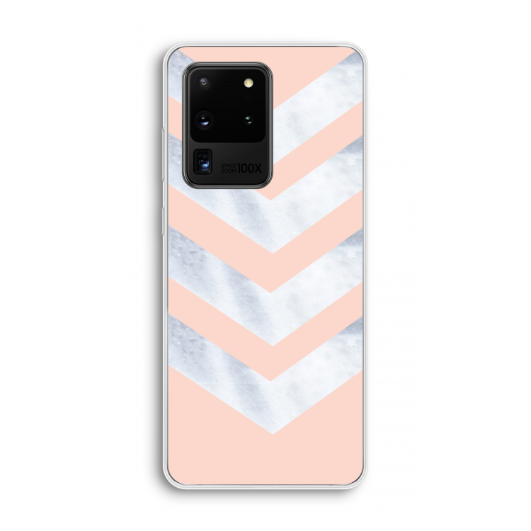 Marmeren pijlen: Samsung Galaxy S20 Ultra Transparant Hoesje