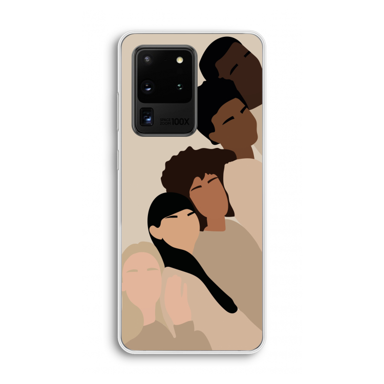Sweet creatures: Samsung Galaxy S20 Ultra Transparant Hoesje