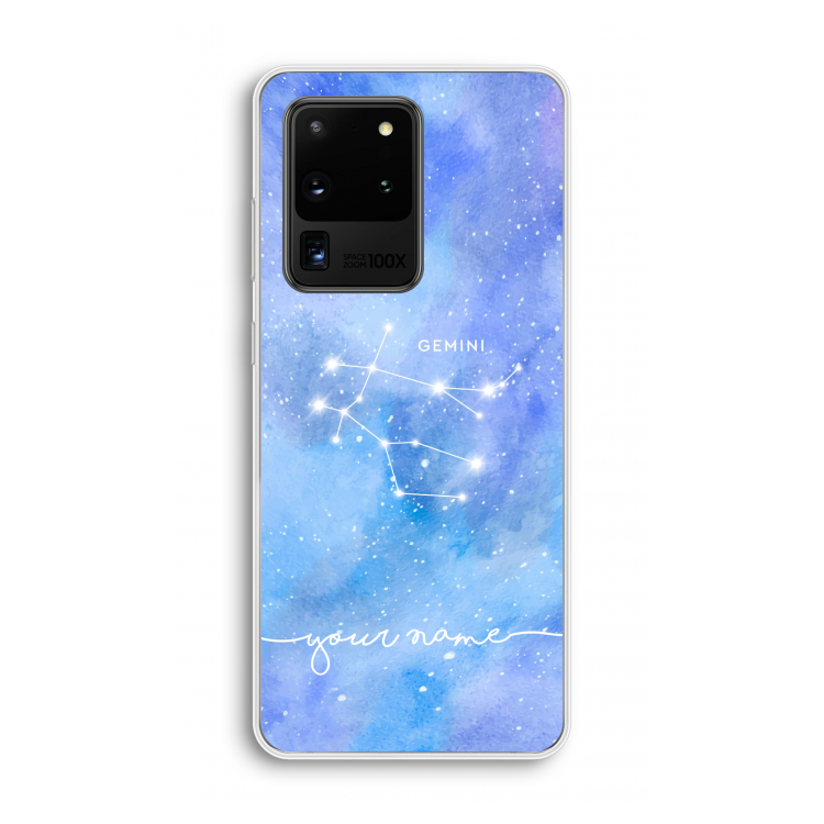 Sterrenbeeld - Licht: Samsung Galaxy S20 Ultra Transparant Hoesje