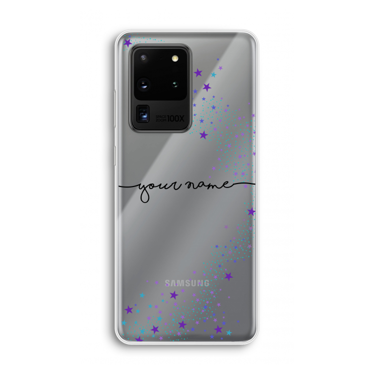 Sterren: Samsung Galaxy S20 Ultra Transparant Hoesje