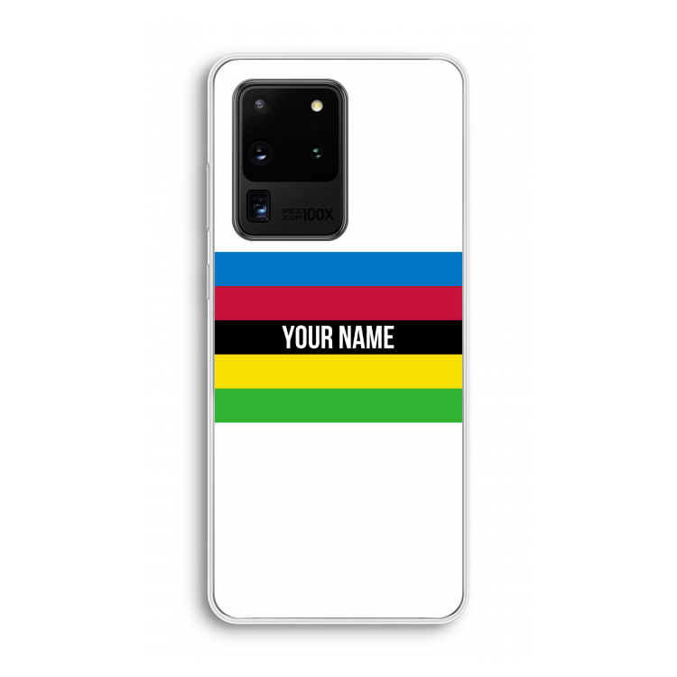 WK Wielrennen: Samsung Galaxy S20 Ultra Transparant Hoesje