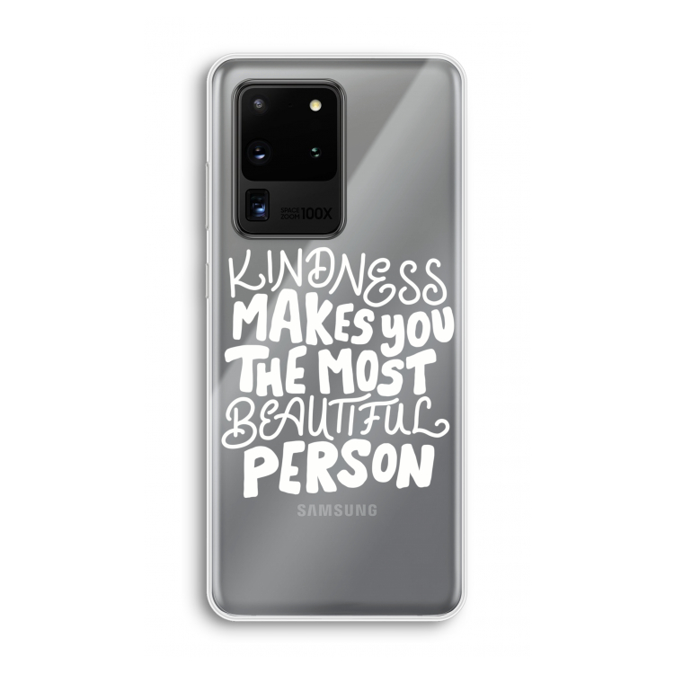 The prettiest: Samsung Galaxy S20 Ultra Transparant Hoesje