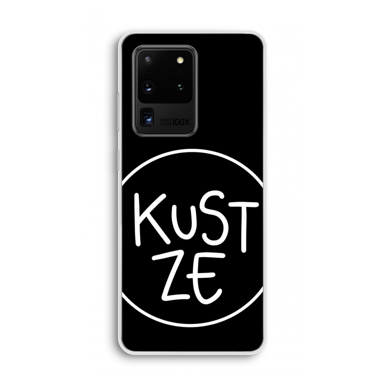 KUST ZE: Samsung Galaxy S20 Ultra Transparant Hoesje